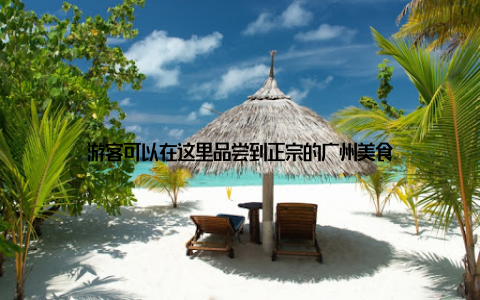 游客可以在这里品尝到正宗的广州美食