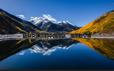 旅游交通类如中国国旅、海南航空等