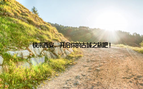 快来西安, 开启你的古城之旅吧!