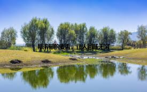 那浓郁的麦香, 让人回味无穷