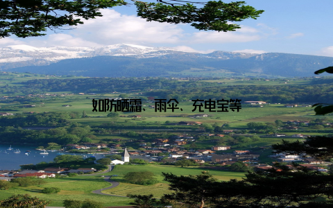 如防晒霜、雨伞、充电宝等