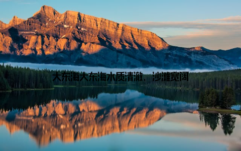 大东海大东海水质清澈, 沙滩宽阔