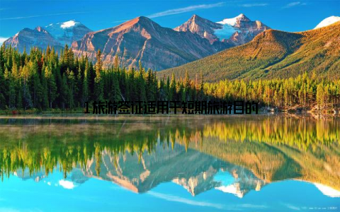 1旅游签证适用于短期旅游目的